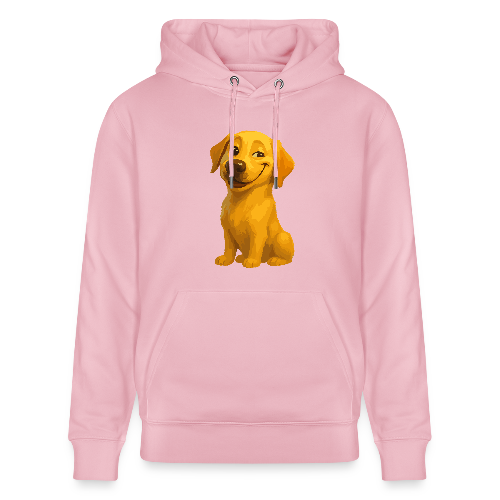 Labrador Hoodie – Grinsender Cartoon Hund | Lustiges Geschenk für Hundebesitzer, Hundefans und Labrador-Liebhaber - Hellrosa
