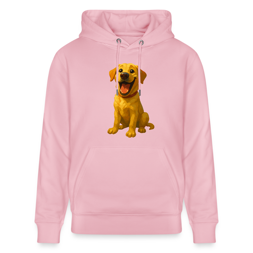 Labrador Hoodie – Lachender Cartoon Hund | Lustiges Geschenk für Hundebesitzer, Labrador-Fans und Hundefreunde - Hellrosa