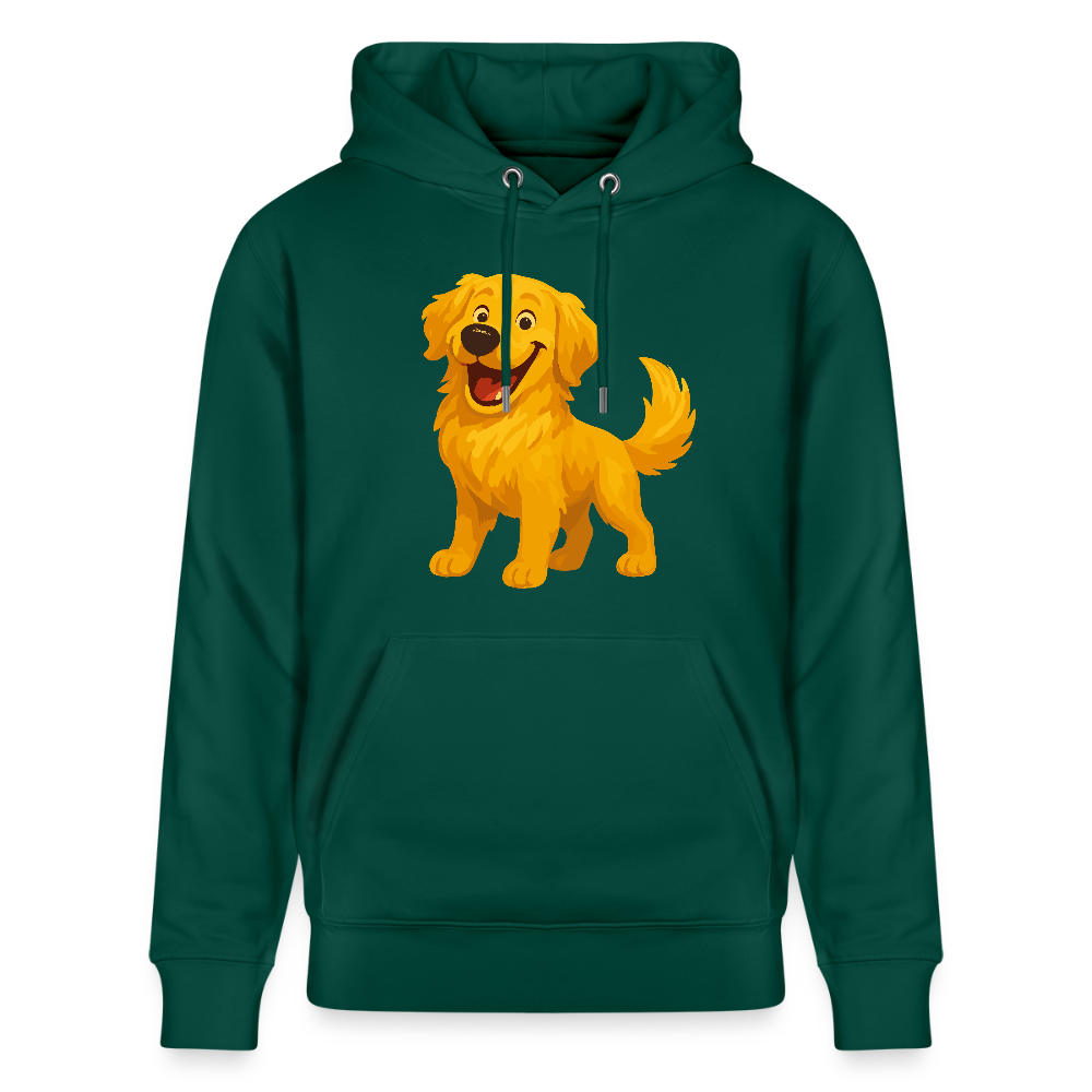 Golden Retriever Hoodie Fröhlicher Cartoon – lachendes Hundemotiv, süßes Geschenk für Hundeliebhaber und Tierfreunde - Forest