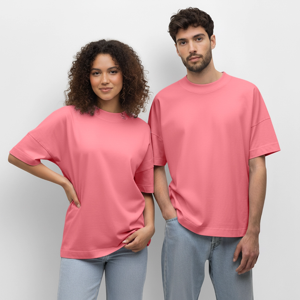 Golden Retriever Oversized Fröhlicher Cartoon – lachendes Hundemotiv, süßes Geschenk für Hundeliebhaber und Tierfreunde - Pink