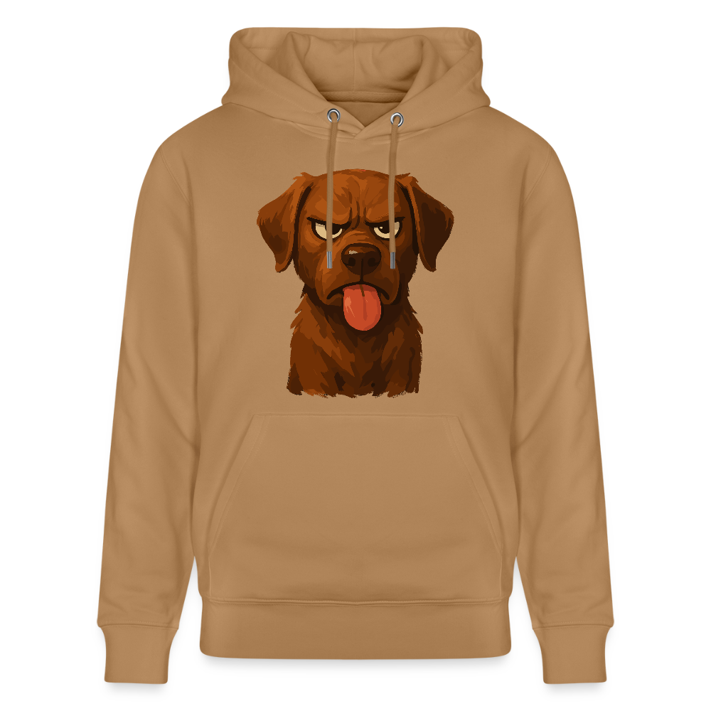 Labrador Hoddie – Frecher Cartoon Hund mit Zunge | Lustiges Geschenk für Hundefans und Hundebesitzer - Karamell