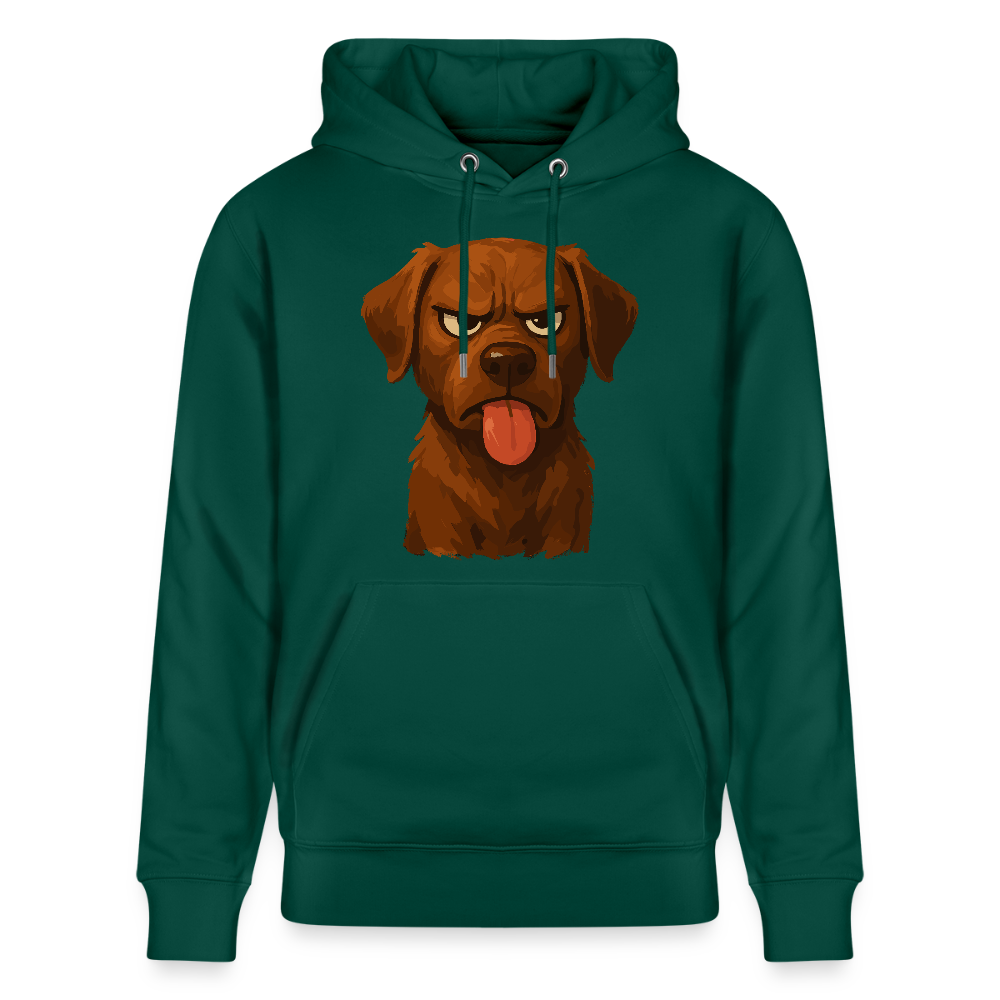 Labrador Hoddie – Frecher Cartoon Hund mit Zunge | Lustiges Geschenk für Hundefans und Hundebesitzer - Forest