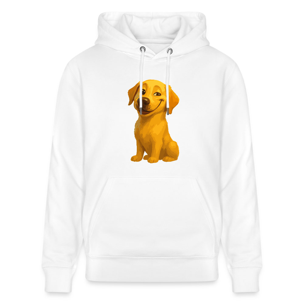 Labrador Hoodie – Grinsender Cartoon Hund | Lustiges Geschenk für Hundebesitzer, Hundefans und Labrador-Liebhaber - Weiß