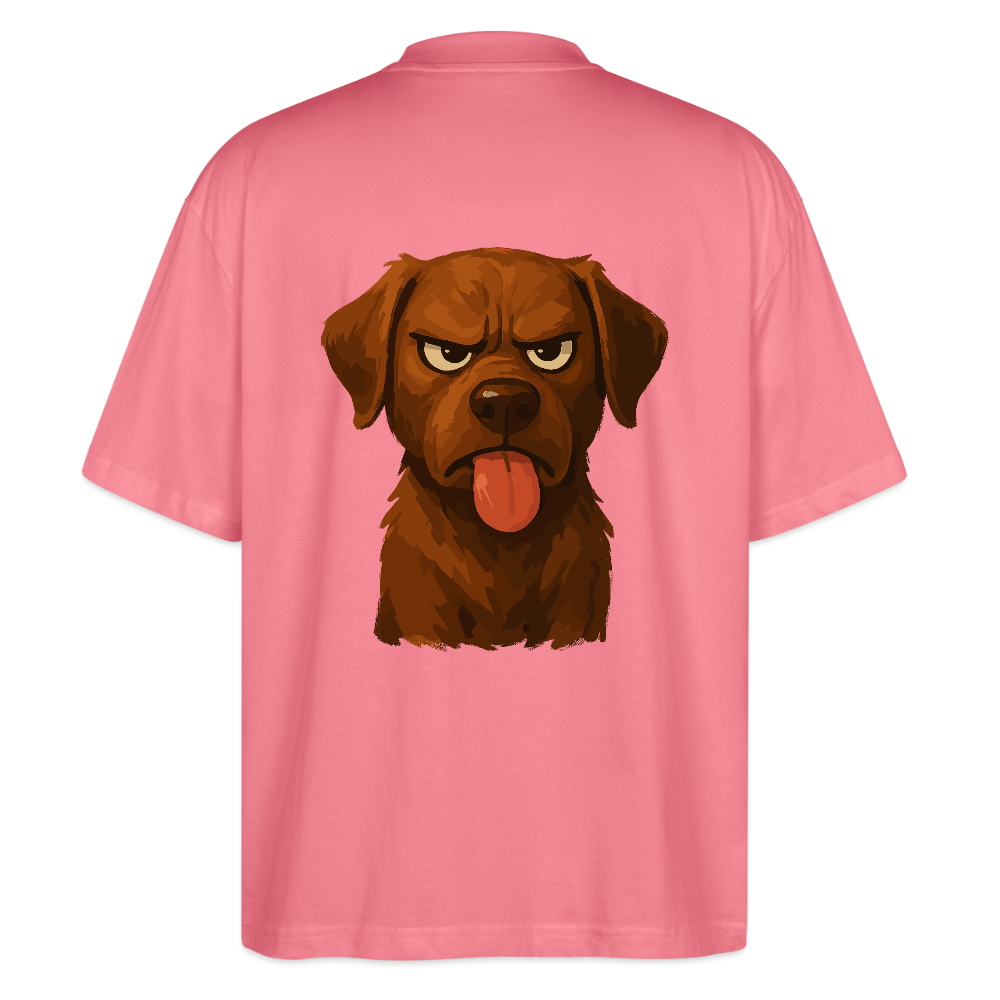 Labrador Oversized – Frecher Cartoon Hund mit Zunge | Lustiges Geschenk für Hundefans und Hundebesitzer - Pink