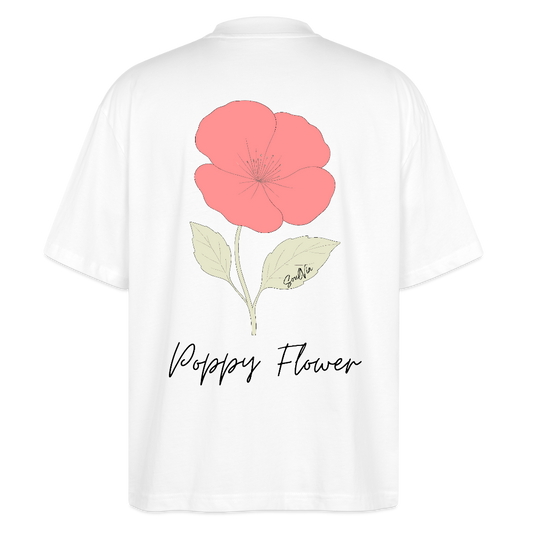 Oversized - Poppy - Back - Weiß