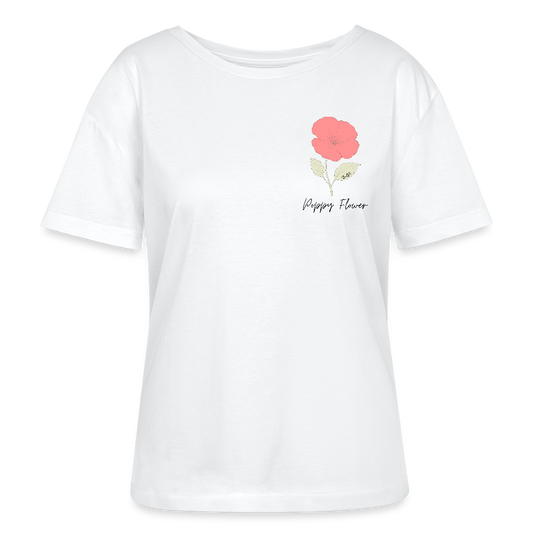 Woman T-Shirt - Poppy - Weiß