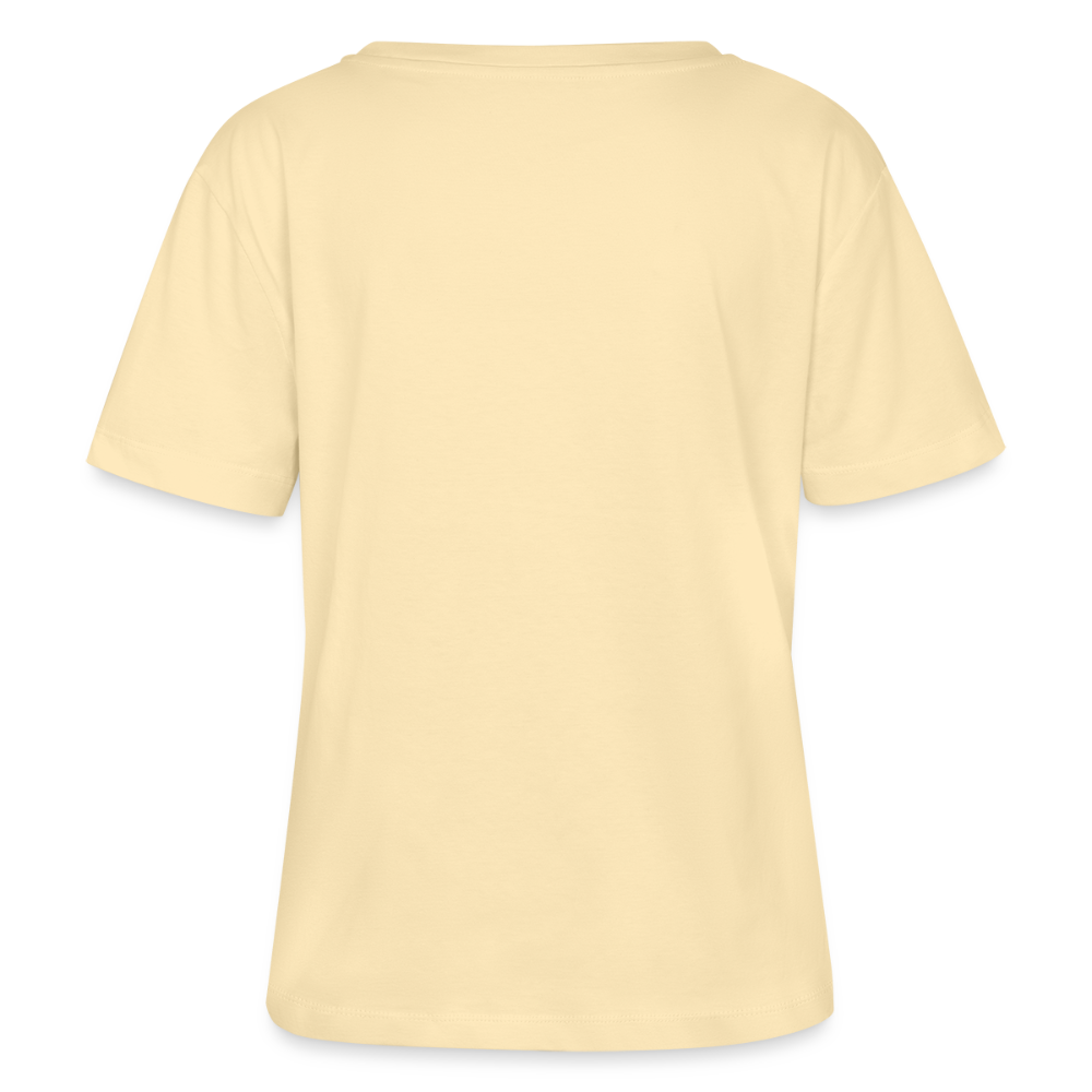 Australian Shepherd Shirt Cartoon hüpfend – Fröhliches Hunde Motiv voller Freude und Energie für Hundeliebhaber und Geschenkideen - Creme